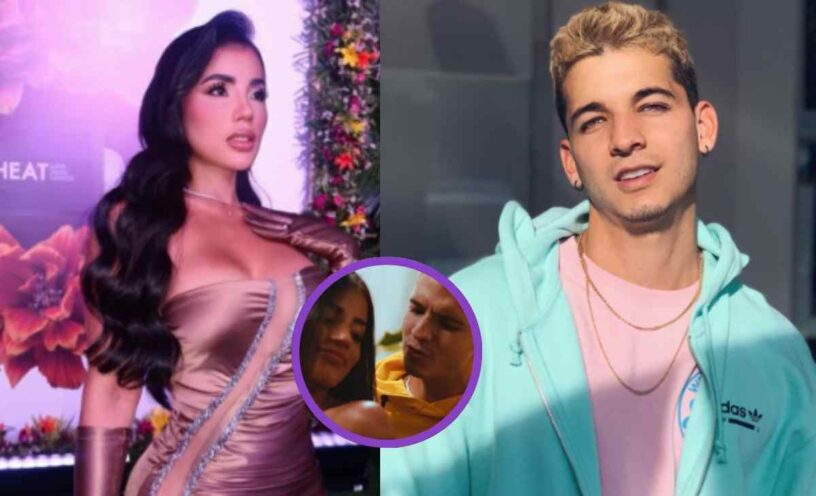 como lucía Karina García en un video de Legarda