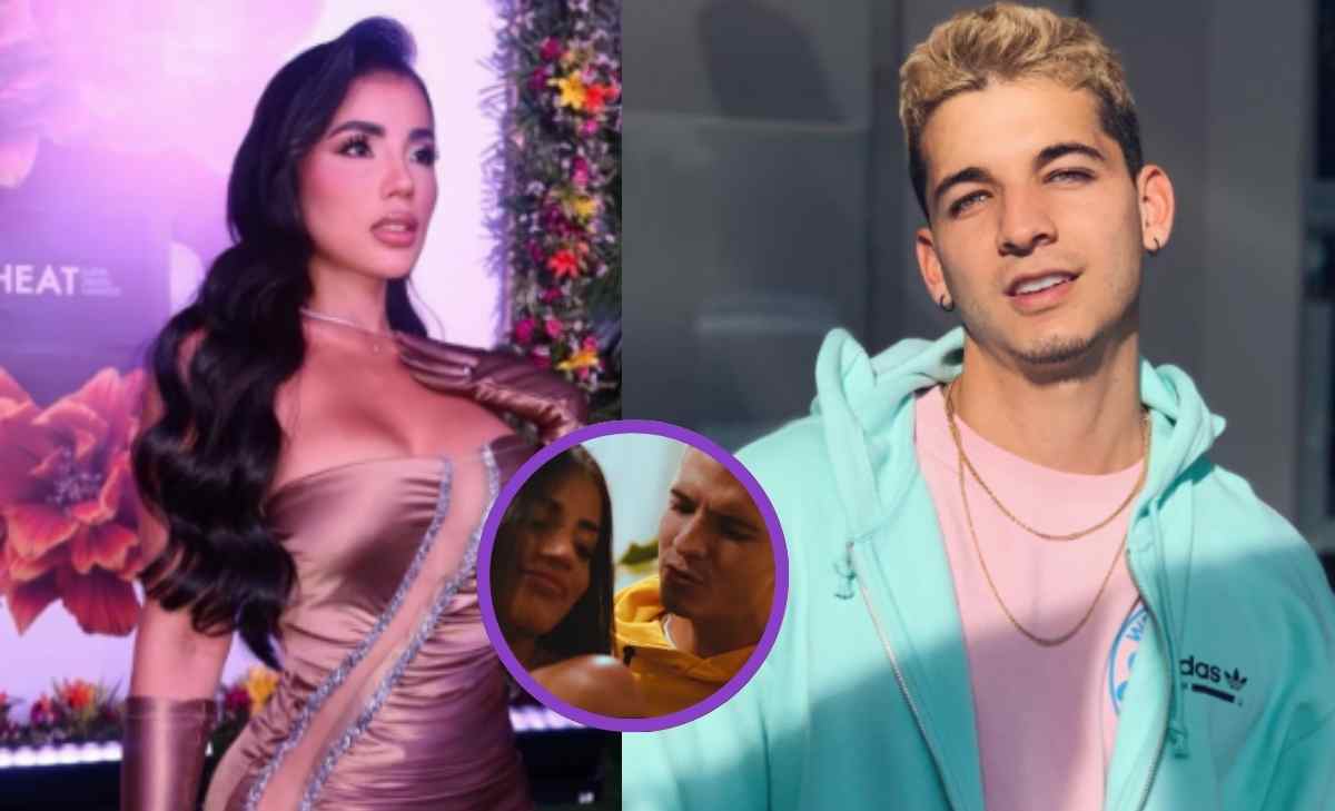 como lucía Karina García en un video de Legarda