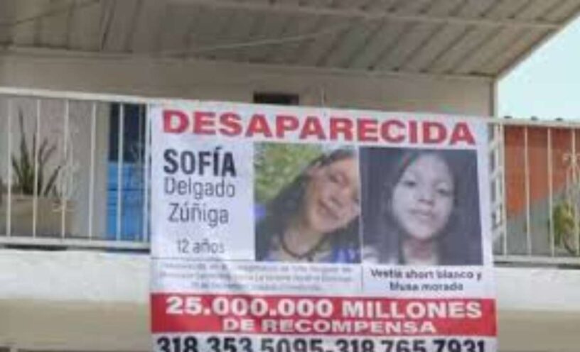 Capturan a 2 vecinos responsables del crimen de la niña, Sofía Delgado