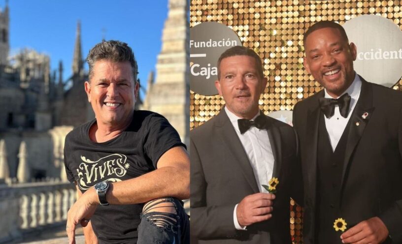 Carlos Vives hizo bailar a Will Smith y Antonio Banderas