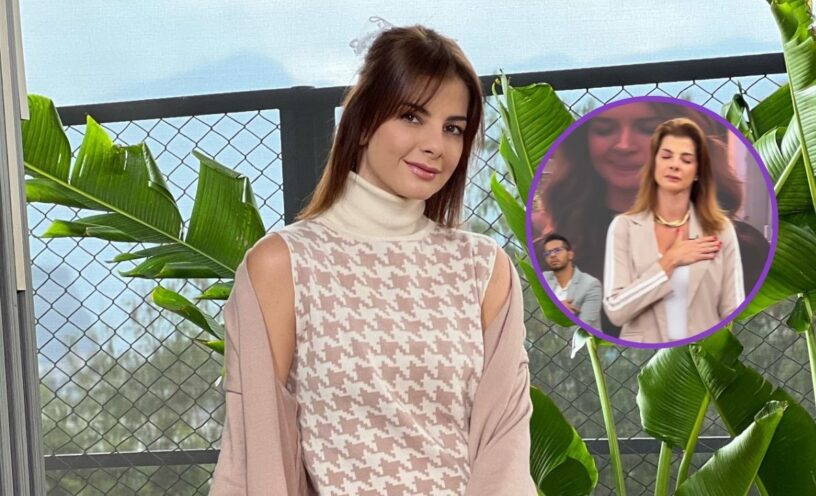 Carolina Cruz lloró en plena emisión de Día a día
