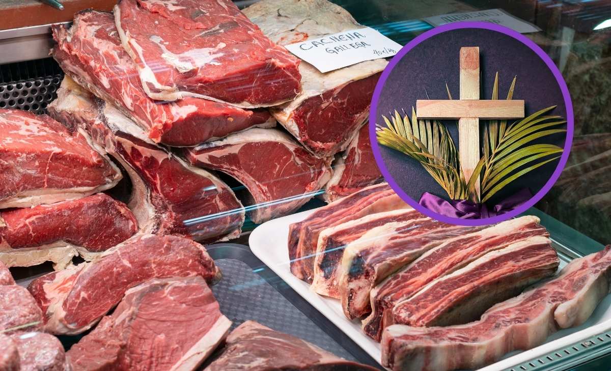Día de Semana Santa donde no se pude comer carne