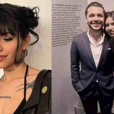 Cazzu hablo de como es su relación con Christian Nodal y Ángela Aguilar