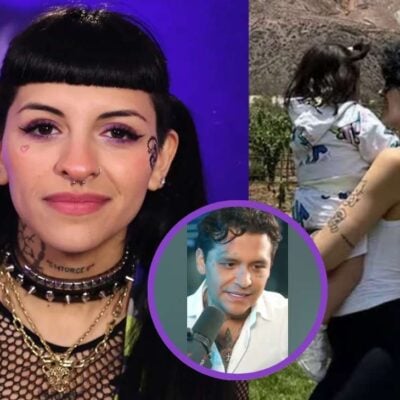 Cazzu publicó foto junto a su hija Inti y un misterioso hombre