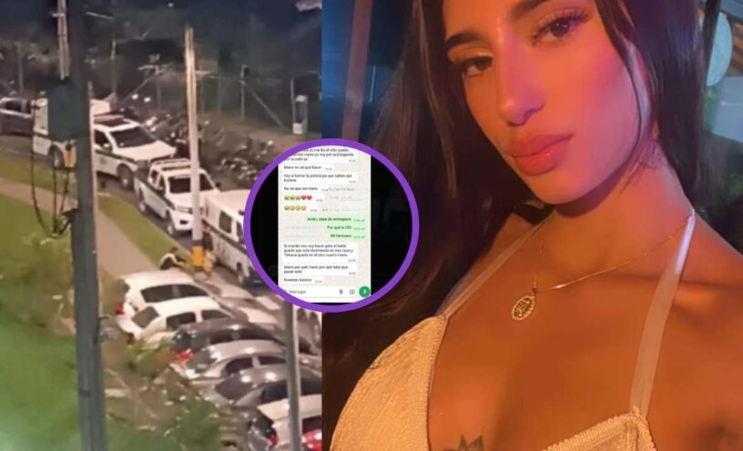 El chat de Whatsapp en el que el asesino de Anlly en Medellín confesó el crimen