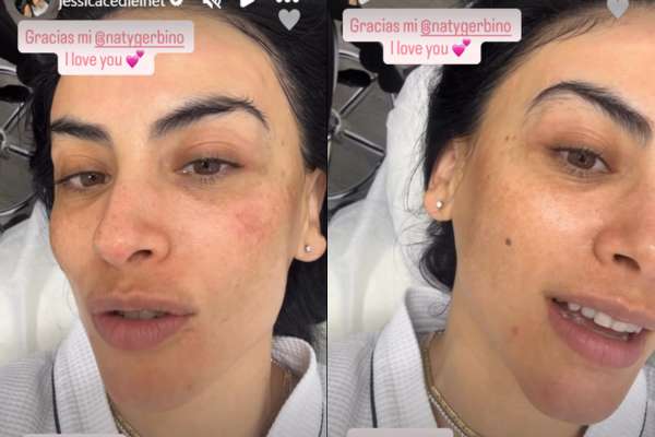 Jessica Cediel sin maquillaje