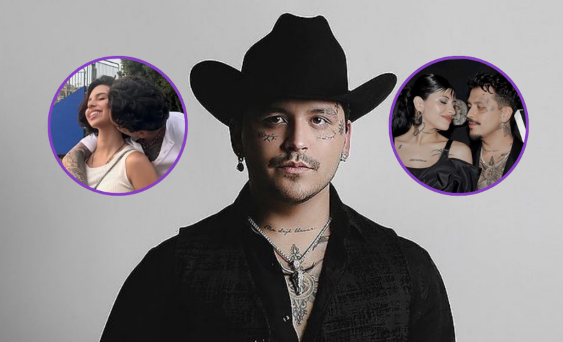 Christian Nodal habló de su relación con Ángela Aguilar