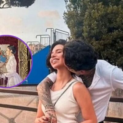 Christian Nodal se casó con Ángela Aguilar