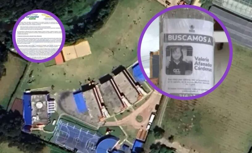 Colegio de la niña desaparecida en Cajicá respondió a las acusaciones de alteración de pruebas
