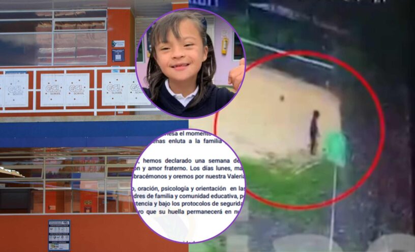 colegio en el que desapareció Valeria Afanador se pronunció