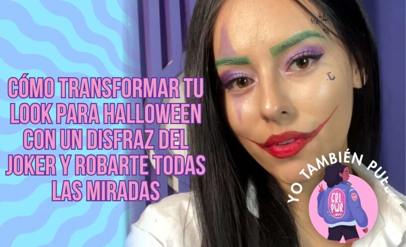 Cómo disfrazarte del Joker en Halloween