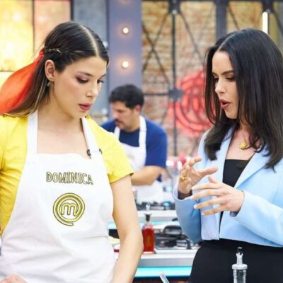 cómo fue la reacción de Dominica Duque al nuevo eliminado de Masterchef.