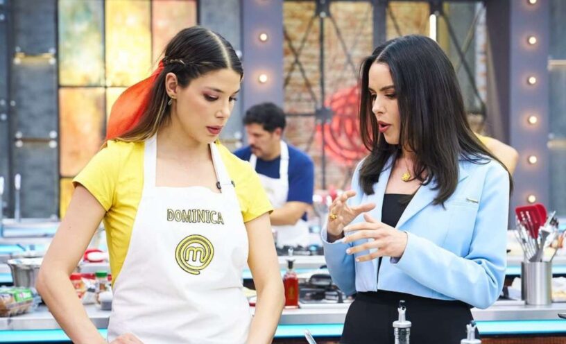 cómo fue la reacción de Dominica Duque al nuevo eliminado de Masterchef.