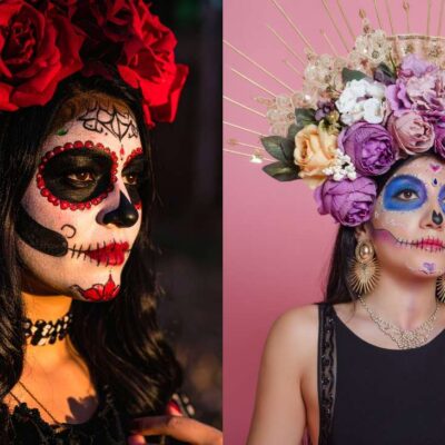 Cómo hacer el maquillaje de Catrina para Halloween: estilos y paso a paso fácil
