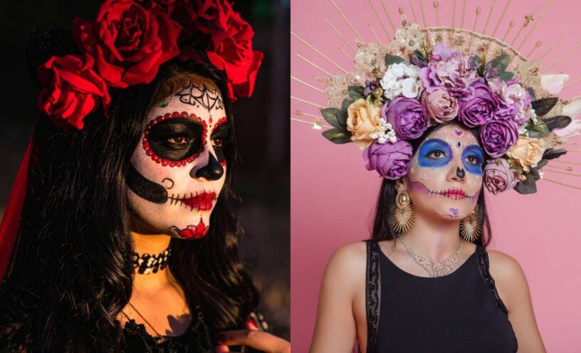 Cómo hacer el maquillaje de Catrina para Halloween: estilos y paso a paso fácil