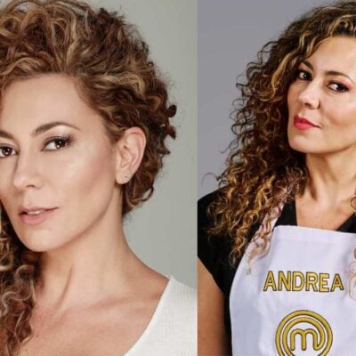 ¿Cómo se ve Andrea Guzmán con el cabello liso?