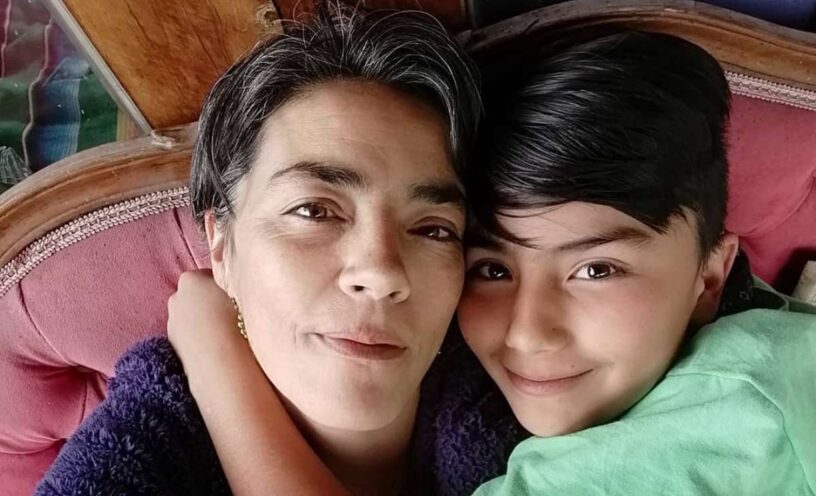 con quién está viviendo el hijo de Sandra Reyes tras su fallecimiento