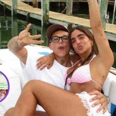 conversaciones entre Isabella Ladera y su amigo relacionadas con la filtración del video