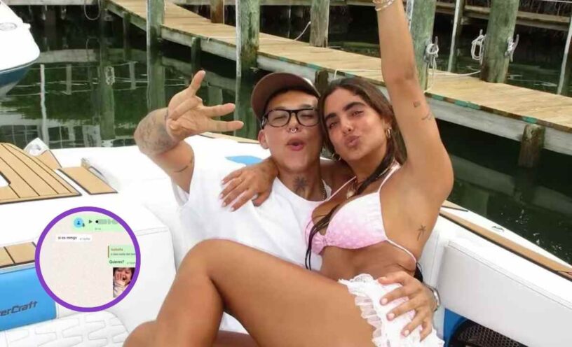 conversaciones entre Isabella Ladera y su amigo relacionadas con la filtración del video