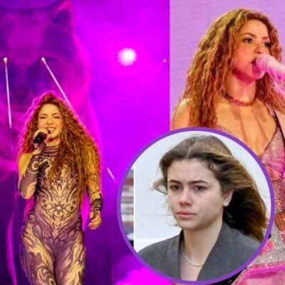 ¿Cuál fue el mensaje de Shakira para Clara Chía en su concierto en Brasil?