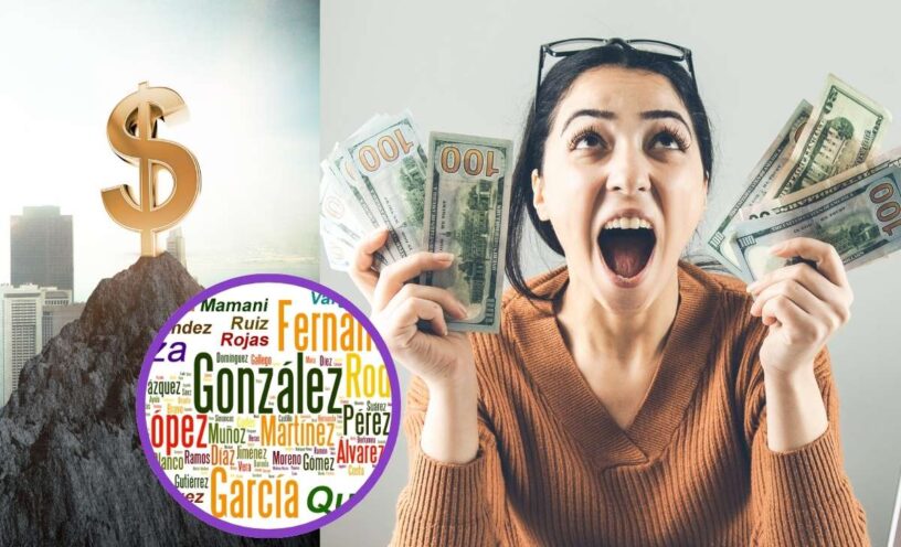 cuáles son los apellidos que significan dinero, fortuna y riqueza según la IA