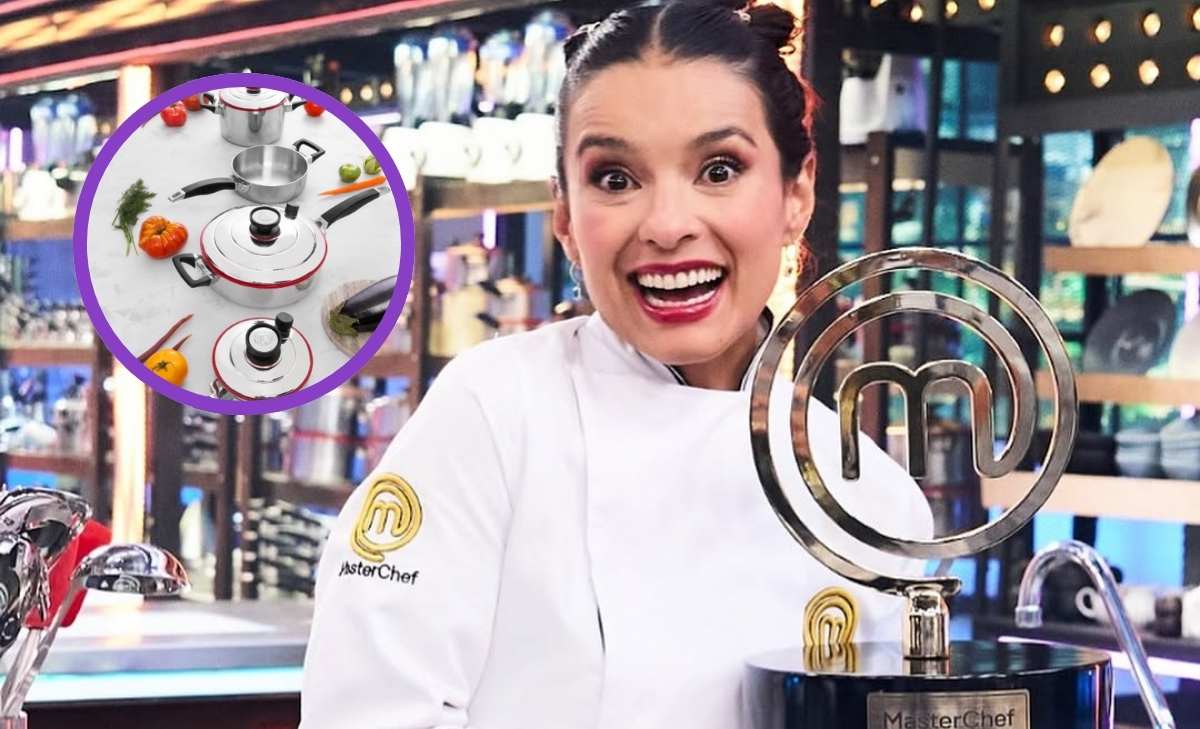 Cuánto vale el set de ollas que ganó Paola Rey tras su triunfo en Masterchef  Celebrity? - Vibra