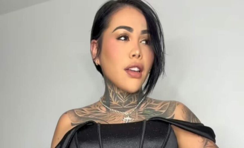 vestido de Yina Calderón