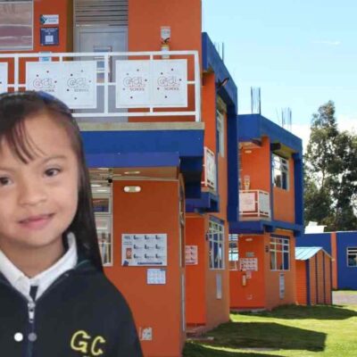 anuncio del colegio donde estudiaba Valeria Afanado