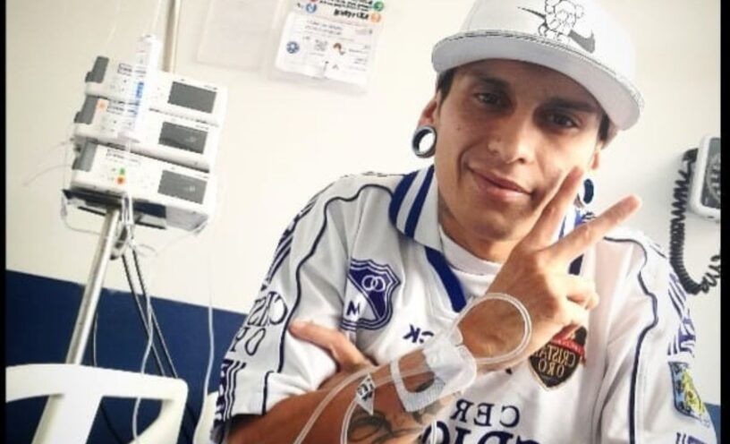 despedida de Javier Acosta hincha de Millonarios que recibirá la eutanasia