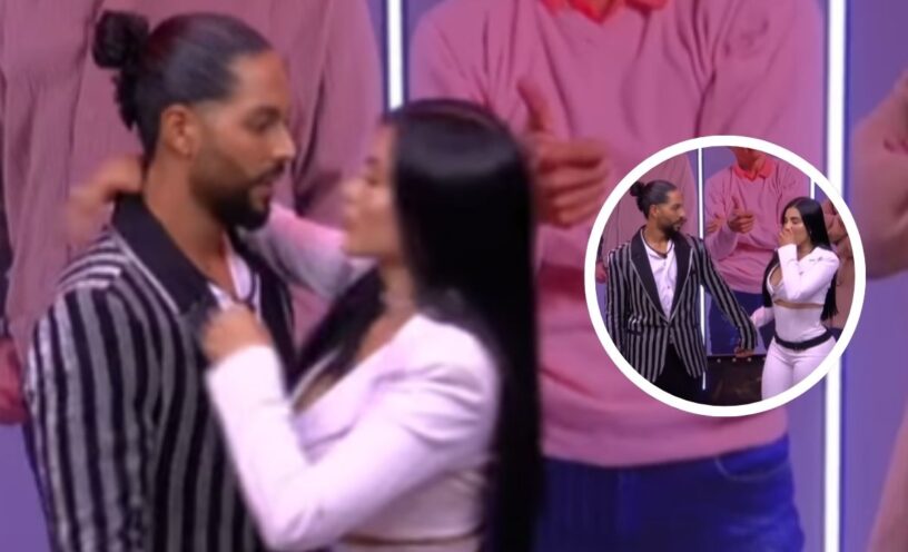 despedida entre Karina y Marlon en La Casa de los Famosos 2