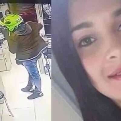 Un elemento revelado en redes por el feminicidio ocurrido en una peluquería