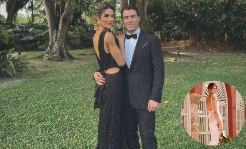 Detalles de la boda de Gabriela Tafur.