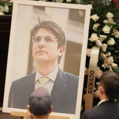 detalles del entierro de Miguel Uribe