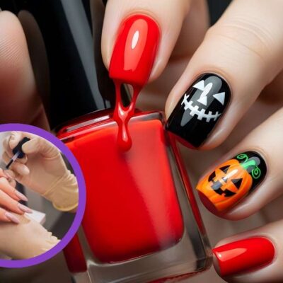 Tendencias de uñas para Halloween en octubre 2025