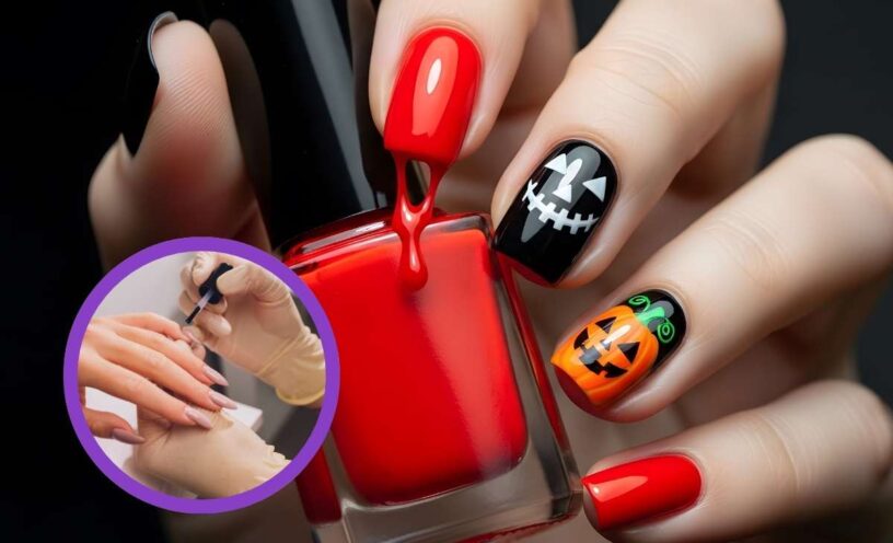 Tendencias de uñas para Halloween en octubre 2025