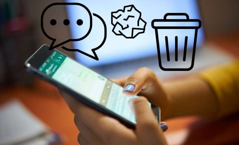 ¿Dónde encontrar la papelera de Whatsapp con mensajes y fotos que se han borrado?