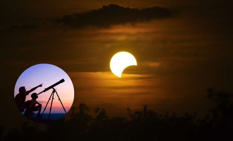 eclipse anular en octubre