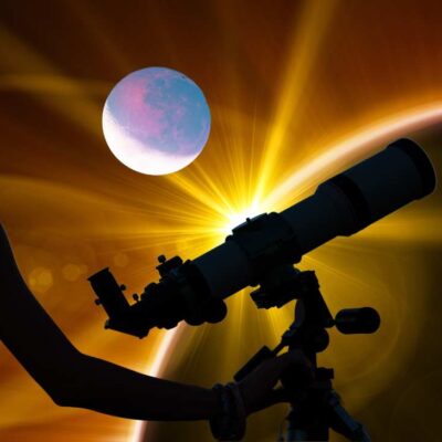 eclipse solar del doble amanecer