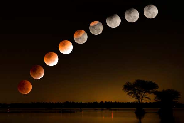eclipse solar del doble amanecer