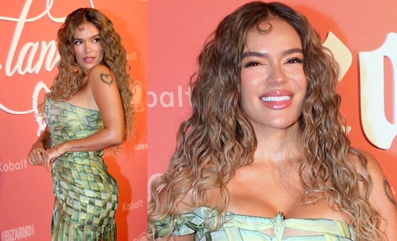 El detalle en las fotos de la fiesta de 15 años de Karol G
