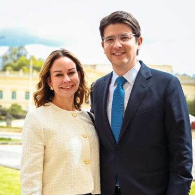 mensaje de esposa de Miguel Uribe día del padre