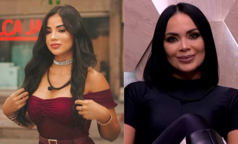 chat de Karina García con el ex de Laura González
