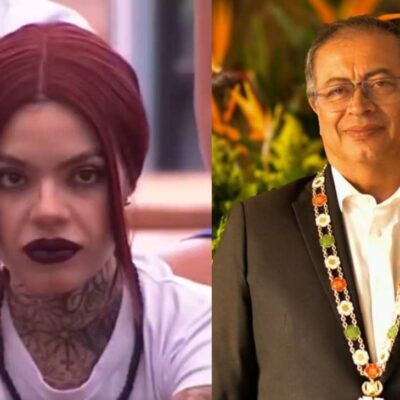 Mensaje de Melissa Gate a Petro