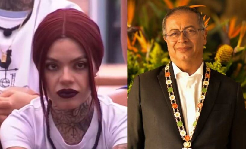 Mensaje de Melissa Gate a Petro