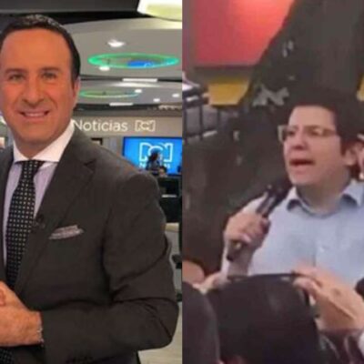 El presentador de Noticias RCN Felipe Arias tuvo emotivo gesto con Miguel Uribe