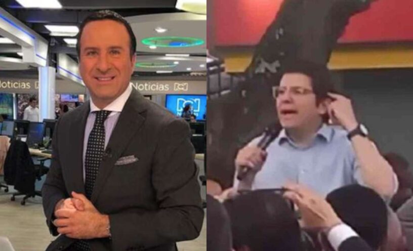 El presentador de Noticias RCN Felipe Arias tuvo emotivo gesto con Miguel Uribe