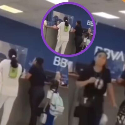 El video de la mujer que confrontó a la amante de su marido en el trabajo