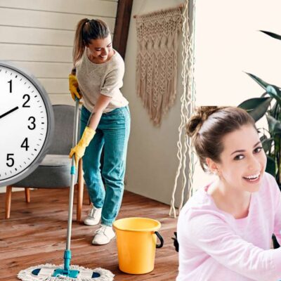En qué horario se debe limpiar la casa para atraer buena energía