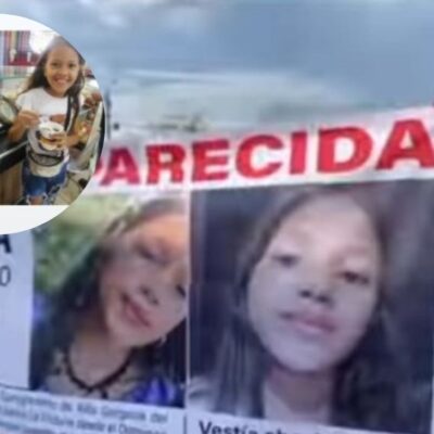 Encuentran a Sofía Delgado niña desaparecida en Valle del Cauca