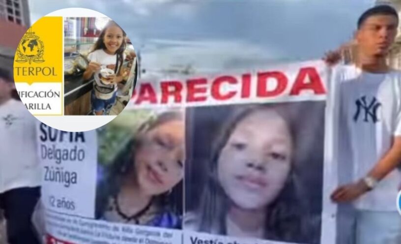 Encuentran a Sofía Delgado niña desaparecida en Valle del Cauca